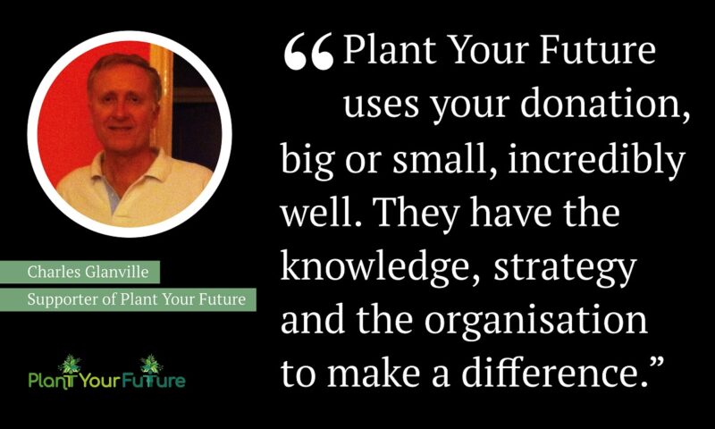 What inspires Plant Your Future’s match donor?